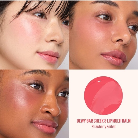 Kaja Beauty Dewy Bar & Blush in Strawberry Sorbet - Picture 5 of 7